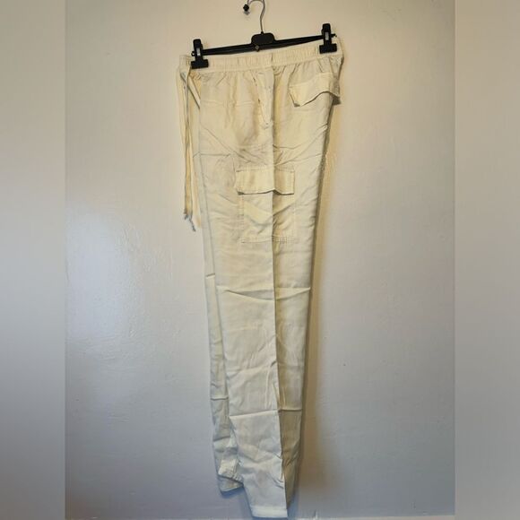 Women’s Sanctuary Cream Cargo Pants size M, NWT - Picture 5 of 10